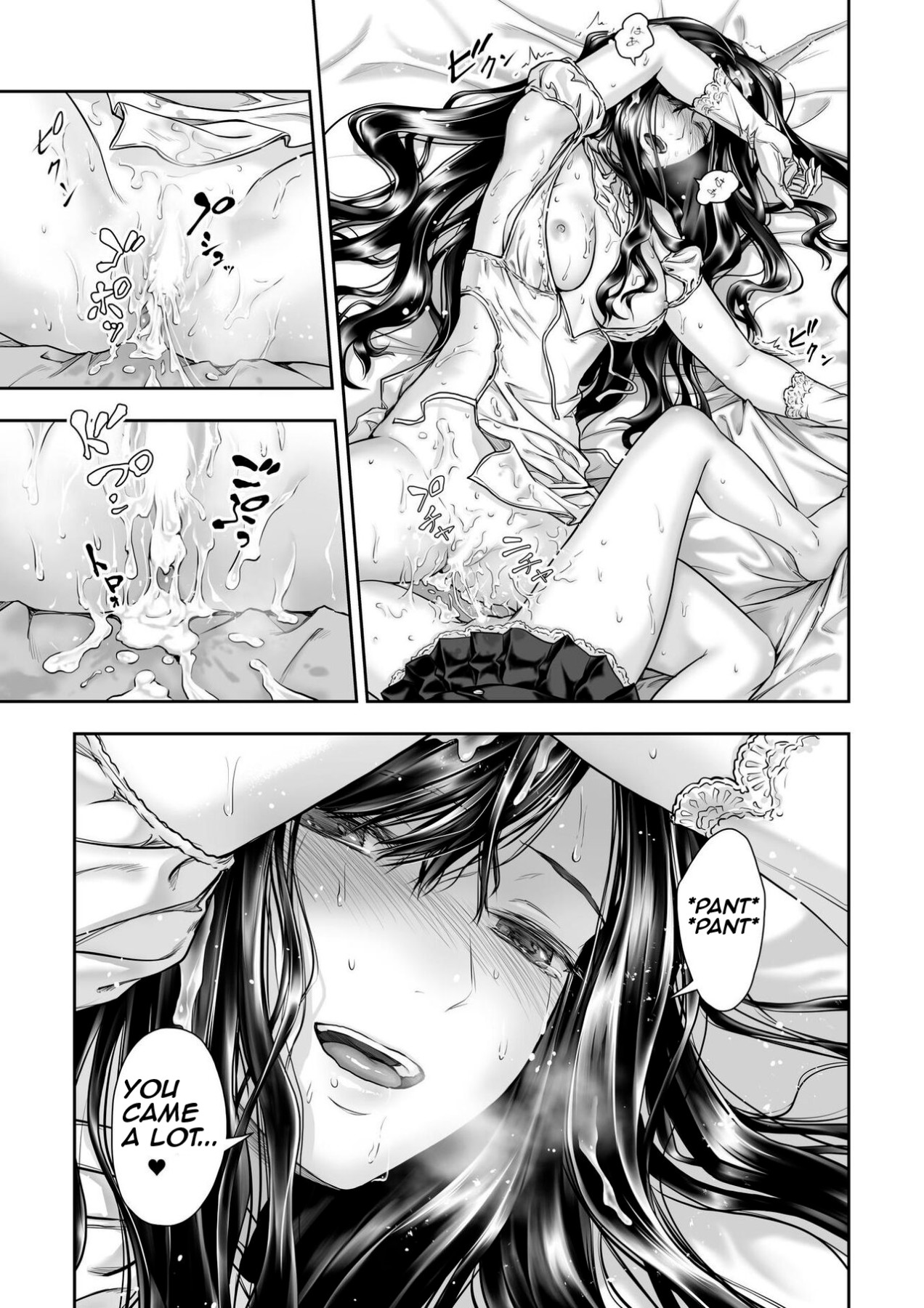 Hentai Manga Comic-Yurika And The Sheets That Never Go Dry-Read-36